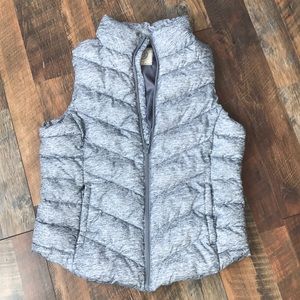 Light gray vest